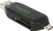 DeLOCK OTG Dual-Slot-Cardreader, USB-A 3.0/USB 2.0 Micro-B [Stecker] Vorschaubild