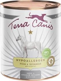 Terra Canis Pferd mit Topinambur, hypoallergen, 4.80kg (6x 800g)