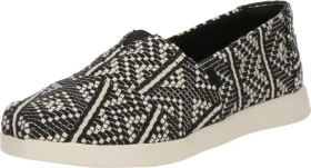 TOMS Alpargata Plus black diamond woven (Damen)