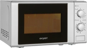 Exquisit MW 900-030G Mikrowelle mit Grill silber