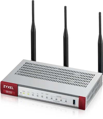 Zyxel ZyWALL USG FLEX 100W Firewall, 5x RJ-45, 1x SFP