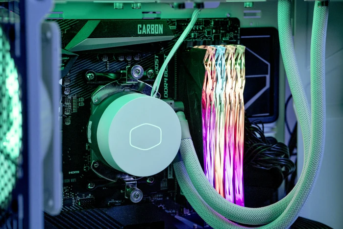 Cooler Master MasterLiquid ML240L RGB V2 White Edition, weiß