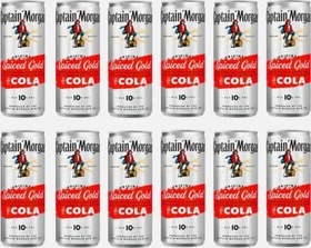 Captain Morgan Spiced Gold & Cola 12x 250ml