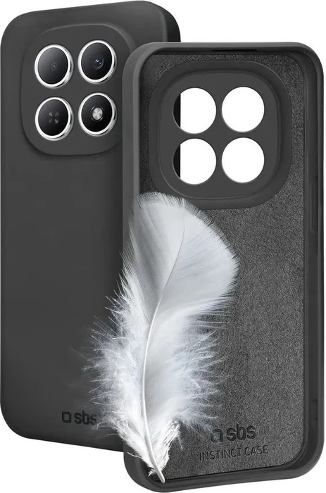 SBS Mobile Instinct Cover für Xiaomi Redmi Note 15 Pro 5G schwarz