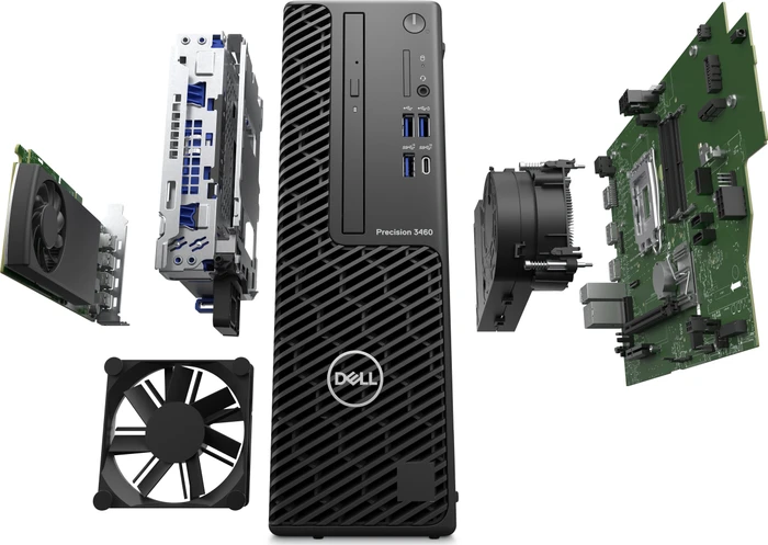 Dell Precision 3460 SFF Workstation, Core i7-14700, 16GB RAM, 512GB SSD
