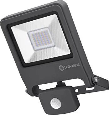 Osram Ledvance Endura Flood Sensor 30W 3000K Wandleuchte dunkelgrau
