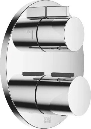 Dornbracht UP-Thermostat mit Zweiwege-Mengenregulierung platin