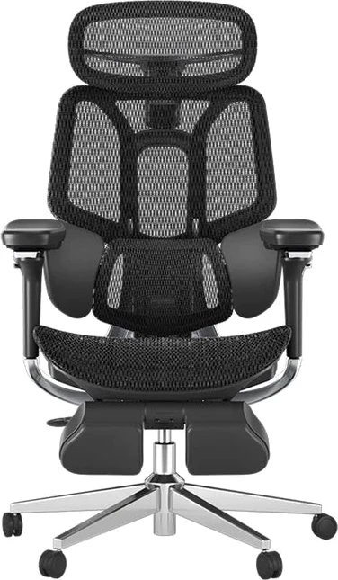 Hbada E3 Pro Ergonomischer Bürostuhl mit Fußstütze, schwarz