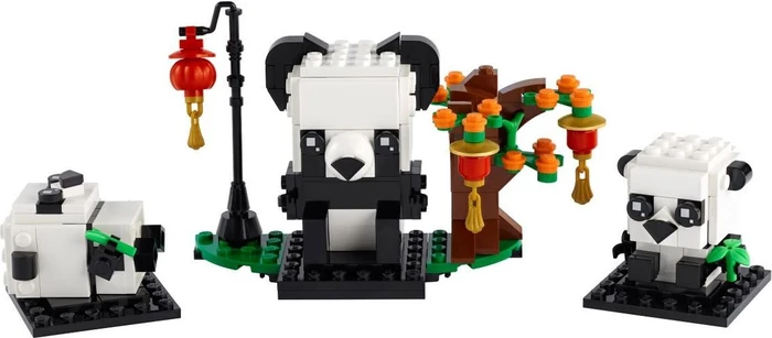 LEGO BrickHeadz - Pandas fürs chinesische Neujahrsfest