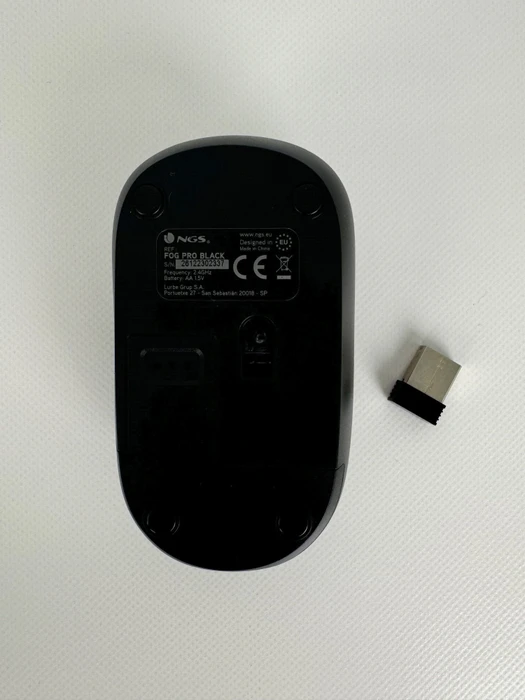 NGS Fog Pro Silent Wireless Mouse blau, USB
