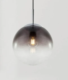 Globo Varus Hängeleuchte 20cm 1-flammig chrom/grau