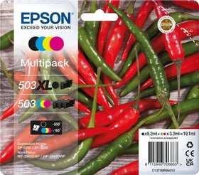 Epson Tinte 503XL schwarz/503 farbig