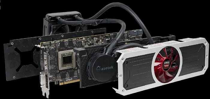 PowerColor Radeon R9 295X2, 2x 4GB GDDR5, DVI, 4x mDP