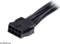 Akasa 8-Pin ATX Buchse auf 4/8-Pin ATX Stecker + 4-Pin ATX Stecker, Adapterkabel, 150mm Vorschaubild
