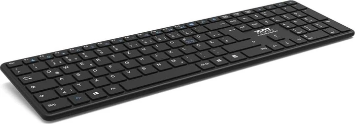 Port Designs PORT Connect Office Pro Rechargeable Keyboard, schwarz, Bluetooth, DE