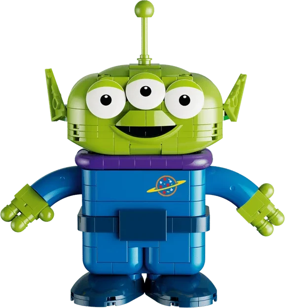 LEGO Disney - Alien mit Pizza Planet Raketenfahrt