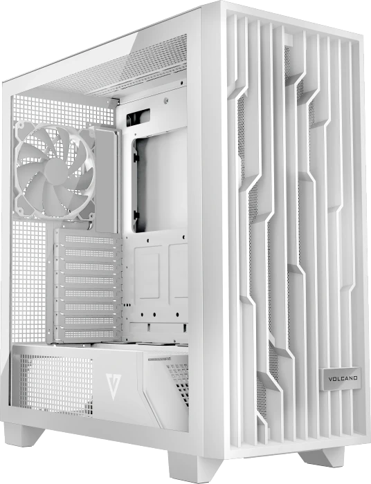 Modecom Volcano Perun Apex ARGB 3F White, Glasfenster