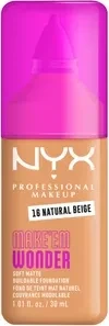 NYX Make 'EM Wonder Soft Matte Foundation 16 natural beige, 30ml