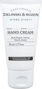 Zielinski & Rozen Black Pepper, Vetiver, Neroli, Amber Hand Cream, 50ml