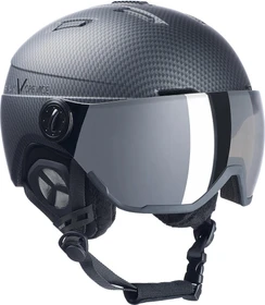 Black Crevice Calgary Helm carbon schwarz matt/silber