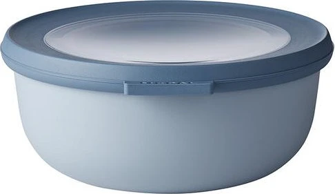 Mepal Multischüssel Cirqula rund Aufbewahrungsbehälter 750ml nordic blue
