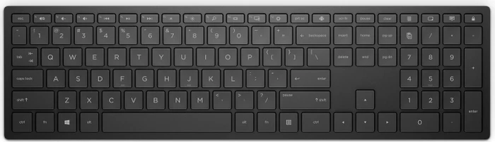 HP Pavilion 600 Wireless Keyboard, schwarz, USB, DE