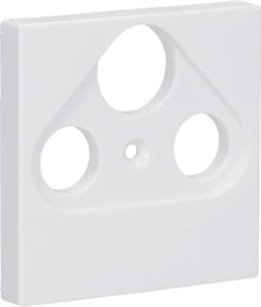 Jung Abdeckung Universal SAT/BK-Dose, alpinweiß (A 561 PLSAT WW)