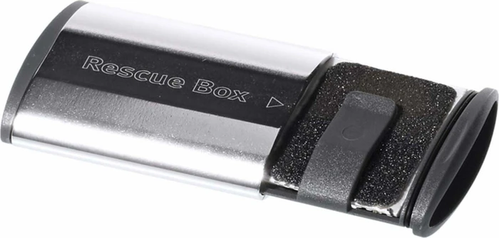 Topeak Rescue Box Reparaturset Werkzeugset silber