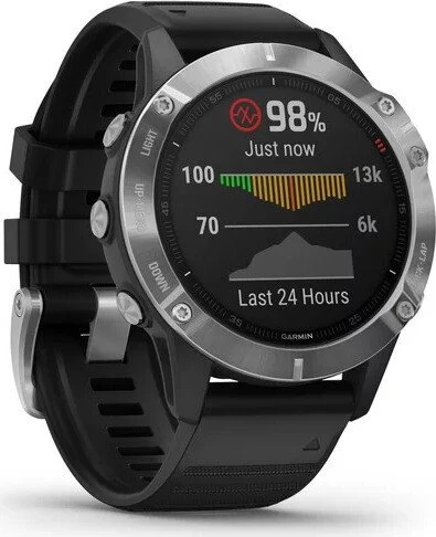 Garmin Fenix 6 schwarz/silber