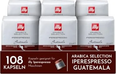 illy Iperespresso Guatemala Kaffeekapseln, 18 Stück