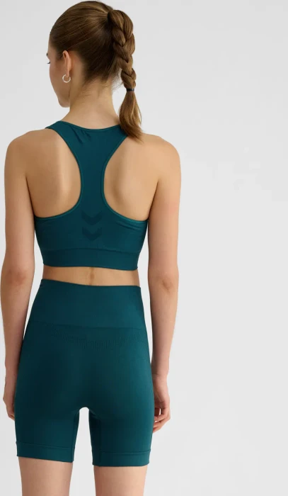 hummel Seamless Sports Top Funktionsshirt ärmellos dark sea (Damen)
