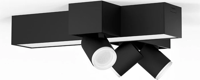 Philips Hue White and Color Ambiance Centris Cross 3 Spot 4-flammig schwarz
