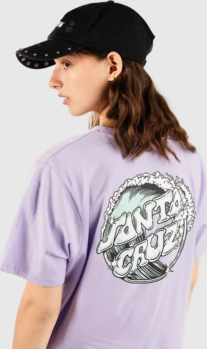 Santa Cruz Offshore Dot T-Shirt kurzarm lavender (Damen)