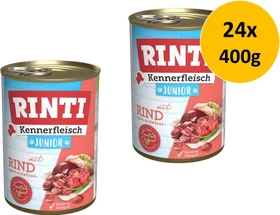 Finnern Rinti Kennerfleisch, Rind, Junior, 9.60kg (24x 400g)
