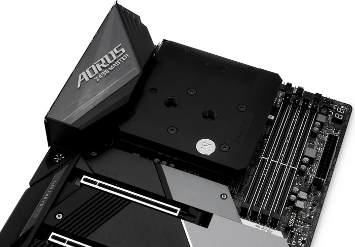 EK Water Blocks Quantum Line EK-Quantum Momentum Aorus Z490 Master D-RGB Monoblock, Acetal
