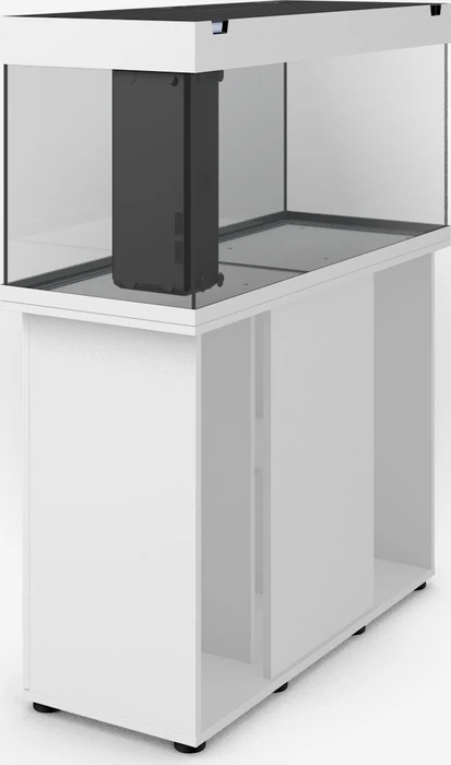 Juwel Rio 180 LED Aquarium-Set mit Unterschrank, weiß/weiß, 180l