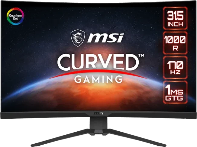 MSI MAG325CQRF-QD, 31.5"