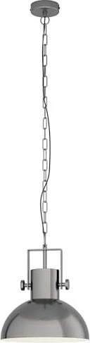 Eglo Lubenham 1 Pendelleuchte 30cm nickel/creme