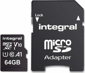 Integral High Speed R100 64GB Kit, UHS-I U1, A1, Class 10