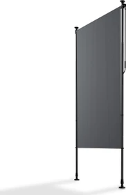 Juskys Barbados Senkrechtmarkise 120x316cm grau