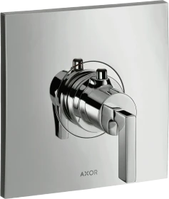 Hansgrohe Axor Citterio Thermostat HighFlow Unterputz mit Hebelgriff chrom