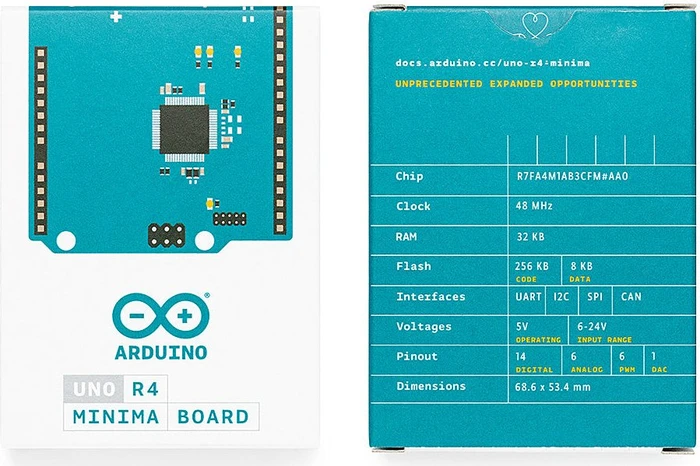 Arduino Uno Rev.4 SMD, Minima