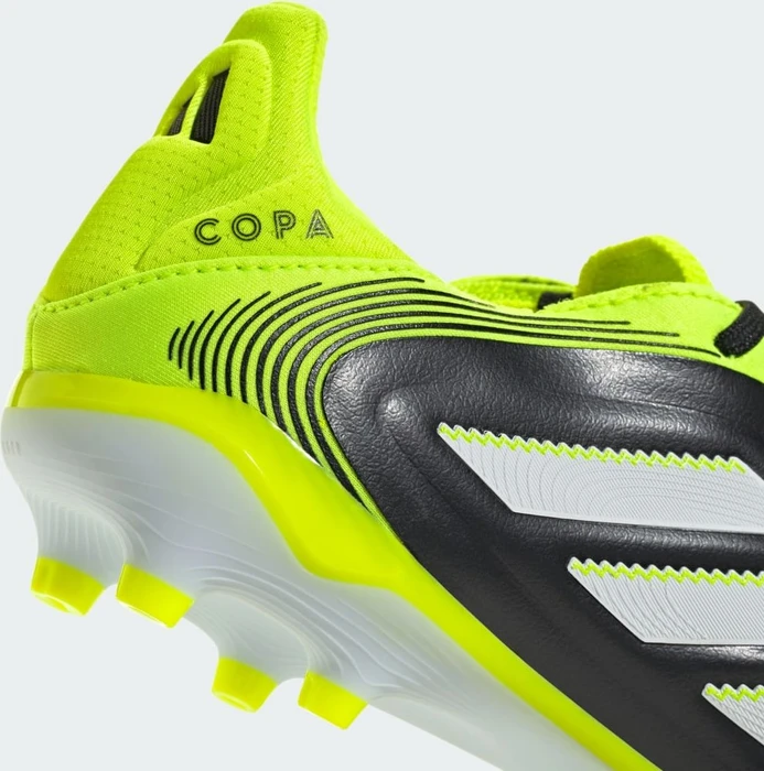 adidas Copa Pure 3 Club FG/AG core black/cloud white/lucid lemon (Junior)