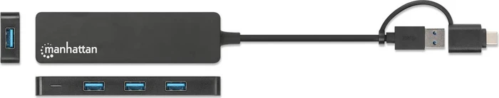 Manhattan 4x USB-A 3.0, USB-A/USB-C 3.0 [Stecker]