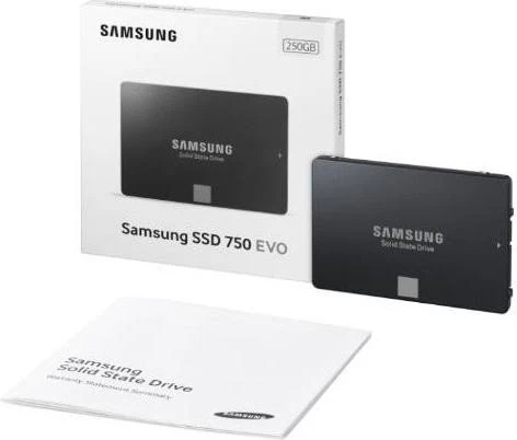 Samsung SSD 750 EVO 250GB, 2.5" / SATA 6Gb/s