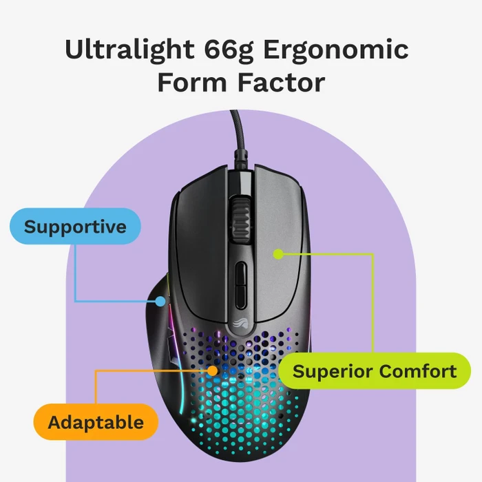 Glorious Model I 2 Wired schwarz matt, USB