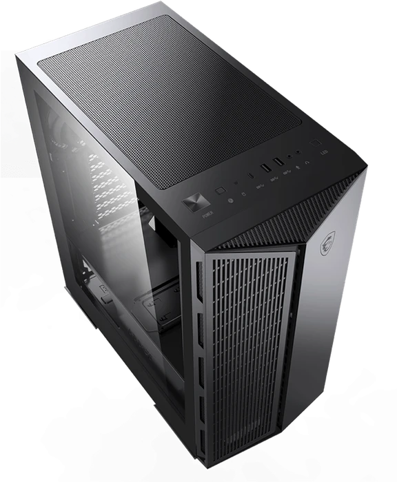 MSI MPG Gungnir 111M, Glasfenster