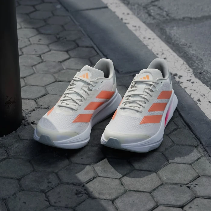 adidas Duramo SL 2.0 off white/lucid orange/wonder silver (Herren)