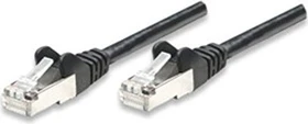 goobay Patchkabel, Cat6a, S/FTP, RJ-45/RJ-45, 10m, schwarz