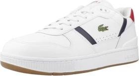 Lacoste T-Clip Set Leather white/navy/red (Herren)